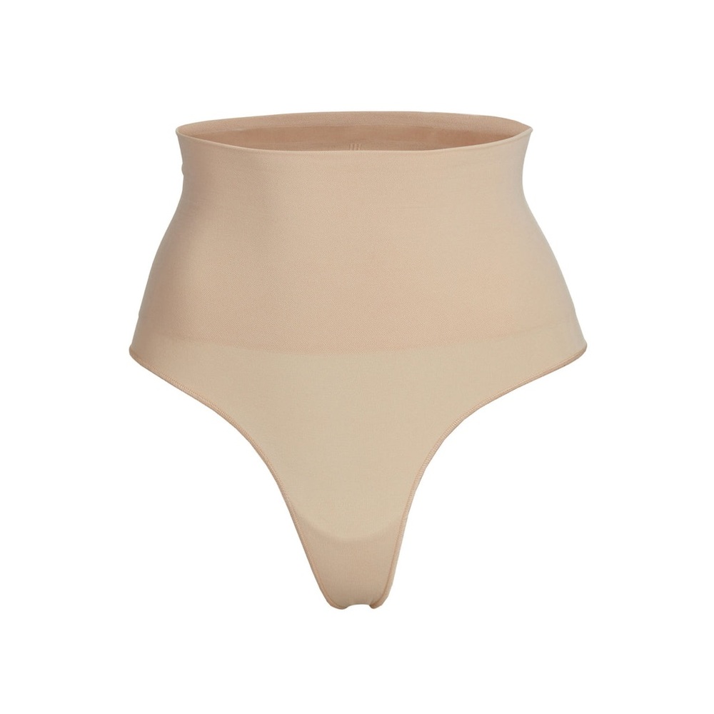 SKIMS CORE CONTROL THONG in Clay NEW